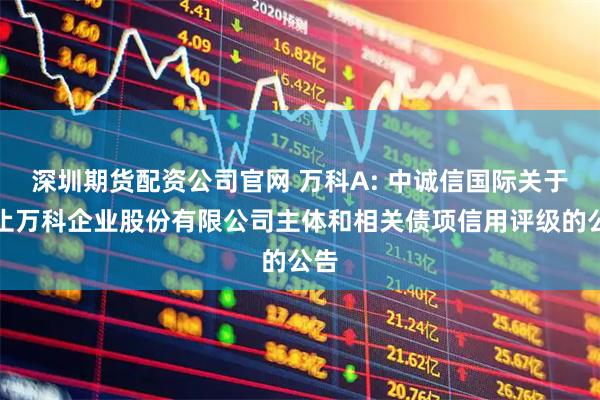 深圳期货配资公司官网 万科A: 中诚信国际关于终止万科企业股份有限公司主体和相关债项信用评级的公告