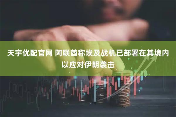 天宇优配官网 阿联酋称埃及战机已部署在其境内以应对伊朗袭击